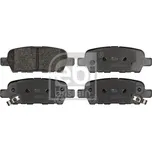 Sada brzdových destiček, kotoučová brzda FEBI BILSTEIN 116198