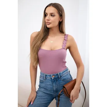 Body Kesi Dámské body Umal s ramínkami Barva: Růžová - tmavě, Velikost: UNI