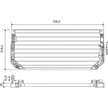 Výparník klimatizace Kondenzátor, klimatizace VALEO 812697