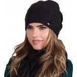 Kamea Malwa černá univerzální velikost teplá zimní ČEPICE