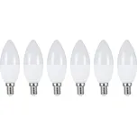 LIVARNO® LED žárovka, 6 kusů (svíčka E14)