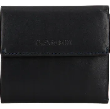 Lagen peněženka z pravé kůže modrá - unisex