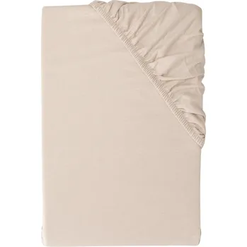 Prostěradlo LIVARNO® Napínací prostěradlo z jemného flanelu, 90-100 x 200 cm (béžová)