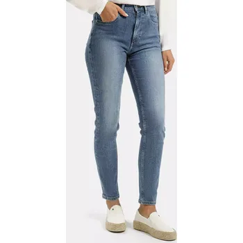 Dámské džíny Dámské rifle Cross Jeans Daisy P 509-020 Dark Mid Blue Velikost: W34, Délka: L30