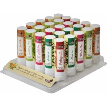 Péče o rty Balsamis Bylinný Panthenol balzám na rty set 25 ks