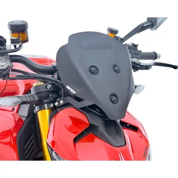 WRS - Itálie Ducati Streetfighter V2/S plexi štít WRS Sport provedení: plexi černé matné
