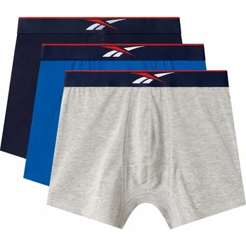 Pánská móda Pánské boxerky spodní prádlo slipy sada REEBOK 3PACK MIX JORDAN-AW24-MIX M