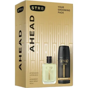 STR8 ZŚ23 Voda po holení 50ml + Deodorant 150ml AHEAD