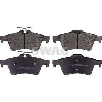 Brzdová destička Sada brzdových destiček, kotoučová brzda SWAG 50 91 6718