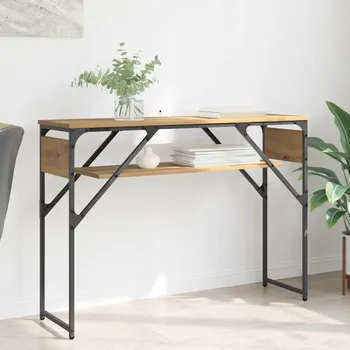 Noční stolek vidaXL Konsole Artisanový dub 105x30x75cm kompozitní dřevo [882882]