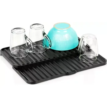 Odkapávač na nádobí Rozkládací odkapávací podložka na nádobí 37,5 × 20,5/33 cm