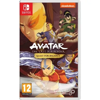 Hra pro Nintendo Switch The Last Airbender - Quest for Balance Nintendo Switch - Krabicová verze