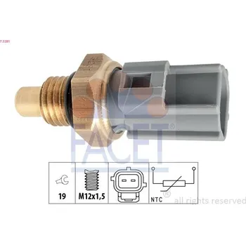 Čidlo automobilu Snímač, teplota paliva FACET 7.3281