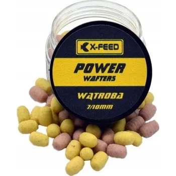 Boilies X-Feed JÁTRA POWER Wafters 7/10mm 30ml