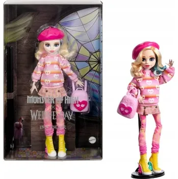 Panenka MONSTER HIGH WEDNESDAY ENID SINCLAIR PANENKA SBĚRATELSKÁ PANENKA HXJ05