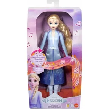 Panenka Mattel Disney Frozen JDX54 zpívající Elsa