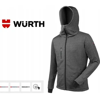 Pánská mikina MIKINA WURT MODYF AQUARIUS MELANGE ŠEDÁ VEL. XL