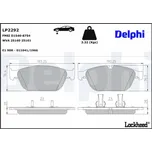 Sada brzdových destiček, kotoučová brzda DELPHI LP2292