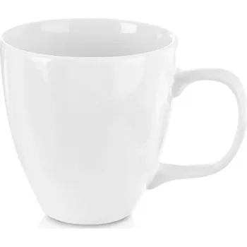 Porcelánový hrnek MONA 400 ml – bílý, druhá jakost