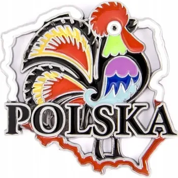 Obraz Magnet na ledničku obrys Polsko kohout folk