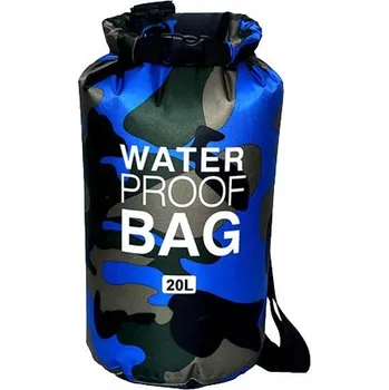 Vodácký pytel Vodotěsný vak DRY BAG - ochrání věci před vodou - Modrá - obsah 5 Litrů