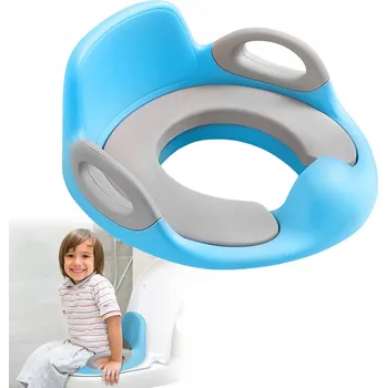 WC sedátko Nástavec na WC záchodovou mísu POLŠTÁŘ Měkké WC sedátko pro děti