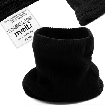 Nákrčník Molti černý nákrčník 25 cm - dámský