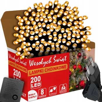 Vánoční dekorace Vánoční osvětlení na stromeček MAXSELL venkovní 16 m 101 - 200 světel