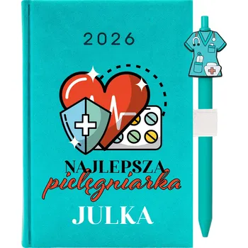 Kalendář Knižkový kalendář 2026 A5 FunnyCase zelený