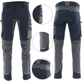 Pánské kalhoty Pracovní kalhoty do pasu strečové MOTIONFLEX 1-05-525-22-71 Sara '54