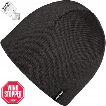 Čepice Viking zimní čepice beanie šedá univerzální velikost