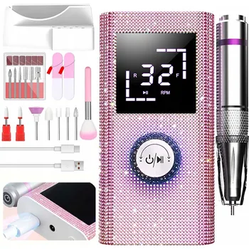 BRUSKA NA NEHTY MANIKÚRA PEDIKÚRA PROFESIONÁLNÍ BEZDRÁTOVÁ SADA