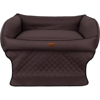 Pelíšek pro psa Doggy Pelech do kufru auta Royal Trunk, tmavě hnědý Velikost: VELIKOST: R4 - 110x100 cm