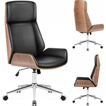 Mark Adler Kancelářská otočná židle židle do kanceláře BOSS 8.0 Wood/black