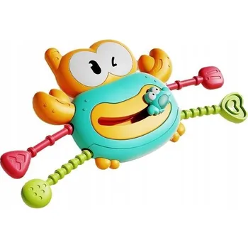 SMYSLOVÝ INTERAKTIVNÍ KRAB HRAČKA MONTESSORI PRO ROZVOJ SMYSLŮ, KOUSÁTKO