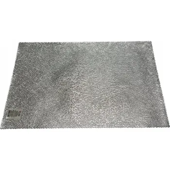 prostírání PODLOŽKA NA STŮL 44,5x30 cm STŘÍBRNÁ