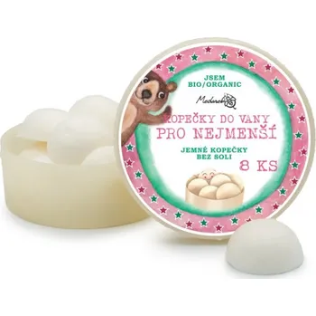Kopečky do vany Pro nejmenší Medarek - bez vůně a soli-8ks