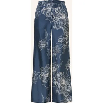 Dámské kalhoty Lilienfels Dámské Hedvábné Kalhoty Marlene, 898100 marino...