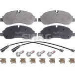 Sada brzdových destiček, kotoučová brzda SWAG 50 91 6955