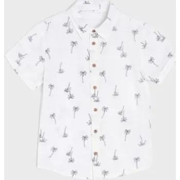 Chlapecké tričko Sinsay - Košile - krémová - 493CG-01X - 493CG-01X-110