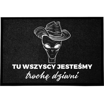 VSTUPNÍ ROHOŽKA POHODLNÁ S POTISKEM 40X60 ANTRACIT PROTISKLUZOVÁ VTIPNÁ