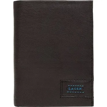 Peněženka Peněženka Lagen , přírodní kůže, černá - muž