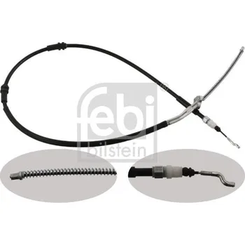 Brzdový systém Tažné lanko, parkovací brzda FEBI BILSTEIN 36712