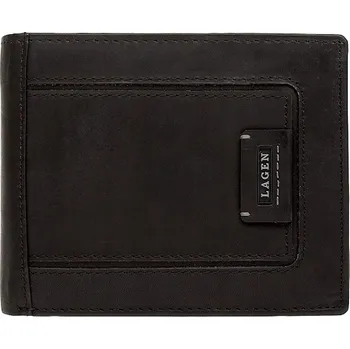 Peněženka Lagen peněženka přírodní kůže černá - muž
