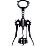 Kovový černý křídlový vývrtka 16 cm