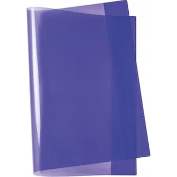 Sešit Obal na sešit GIMBOO, průhledný, A5, 150 mikronů, fialový