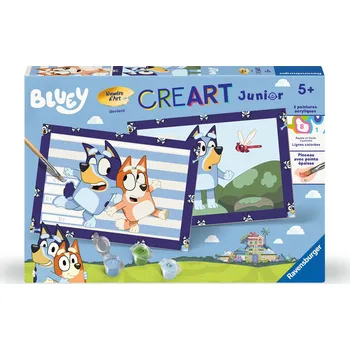 Obraz Ravensburger CreArt Bluey: Psí radovánky