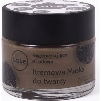 Pleťová maska La -le KRÉMOVÁ MEDOVÁ MASKA S FERMENTEM MEDU ČERNÝCH VČEL 50 ml