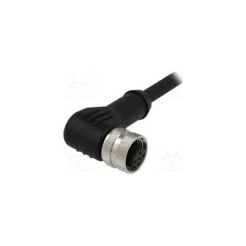 Elektrická zásuvka Zástrčka M12 PIN 5 zásuvka kód A-DeviceNet / CANopen vodiče