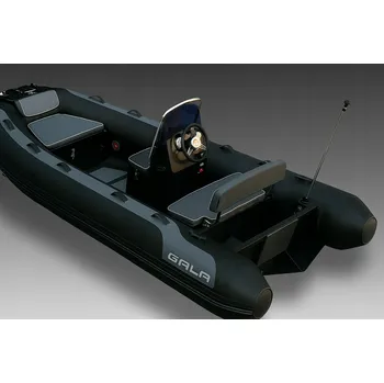 Raft RIB Hliníkový Černý Profesionální Loď Gala ATLANTIS Deluxe A400L Valmex TOKAREX